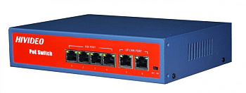 Источник питания HI-42P100MPOE, Switch POE 4-х портовый 100/10MB Источник питания HI-42P100MPOE, Switch POE 4-х портовый 100/10MB